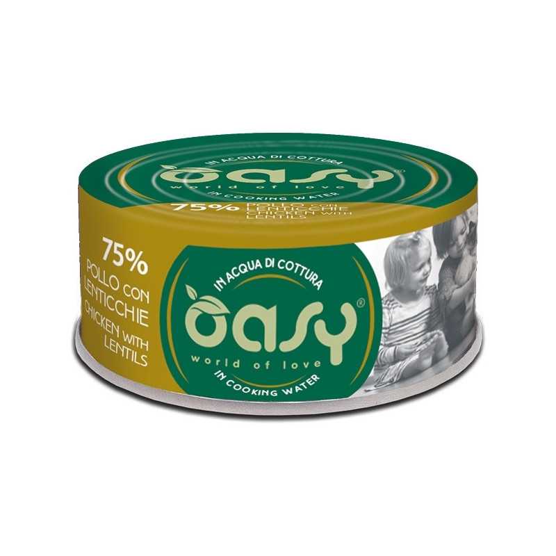 OASY More Love Poulet avec Lenticchie 70 g.