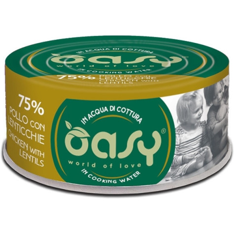 OASY More Love Chicken with Lentils 70 gr.