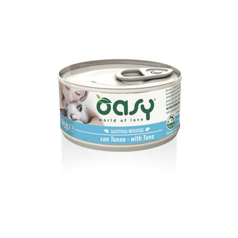 OASY Gustosa Mousse avec Thon 85 g. OASY Gustosa Mousse avec Thon 85 g.