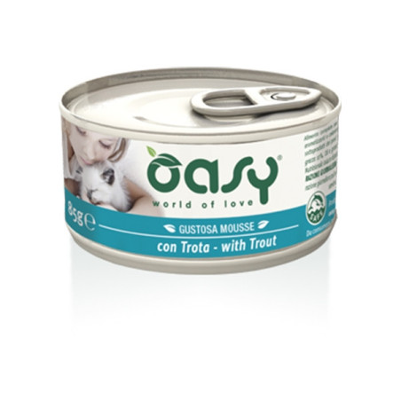 OASY Gustosa Mousse con Trota 85 gr. - 