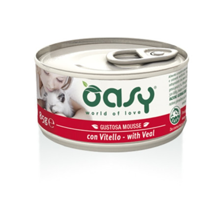 OASY Gustosa Mousse con Vitello 85 gr. - 