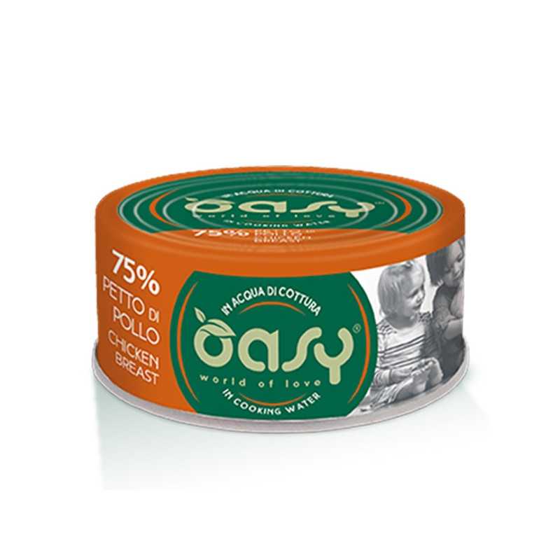 OASY More Love Petto di Poulet in Acqua di Cottura 70 g. OASY More Love Petto di Poulet in Acqua di Cottura 70 g.