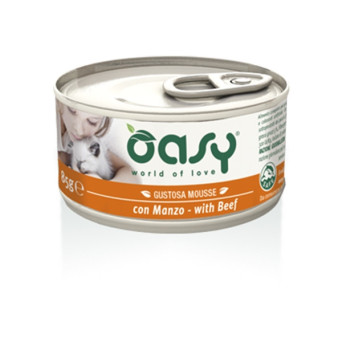 OASY Gustosa Mousse con Manzo 85 gr. - 