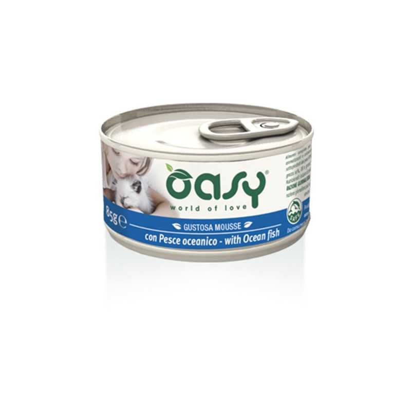 OASY Gustosa Mousse avec Poisson Oceanico 85 g.