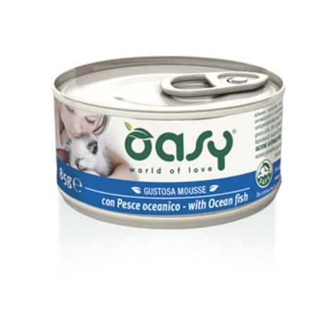 OASY Gustosa Mousse avec Poisson Oceanico 85 g.
