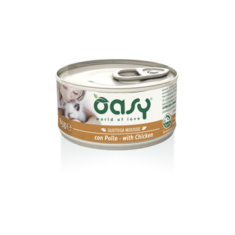 OASY Tasty Mousse with Chicken 85 gr.