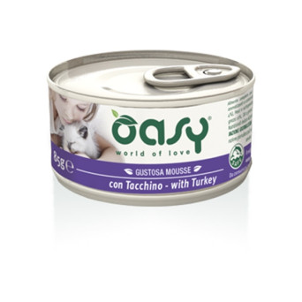 OASY Gustosa Mousse con Tacchino 85 gr. - 