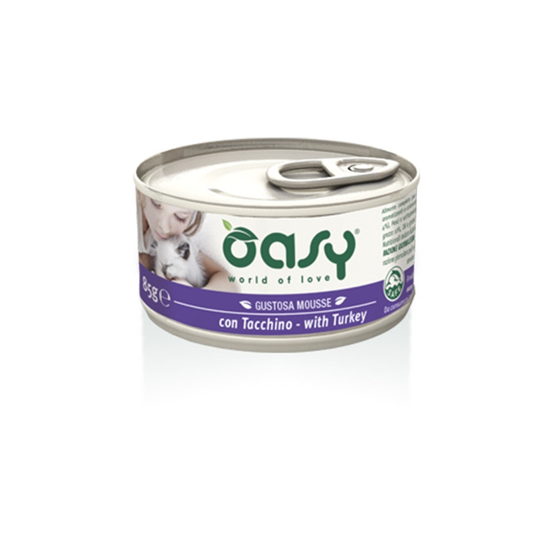 OASY Gustosa Mousse con Tacchino 85 gr.