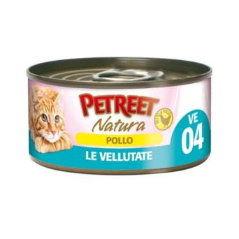 PETREET Natura the Velvety Chicken-Multipack (6 cans 70 gr.)