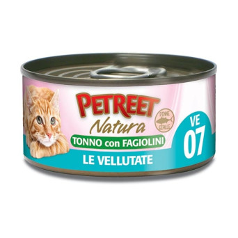 PETREET Natura the Velvety Tuna with Green Beans 70 gr.