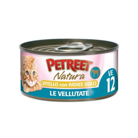 PETREET Natura the Velvety Veal with Sweet Potatoes 70 gr.
