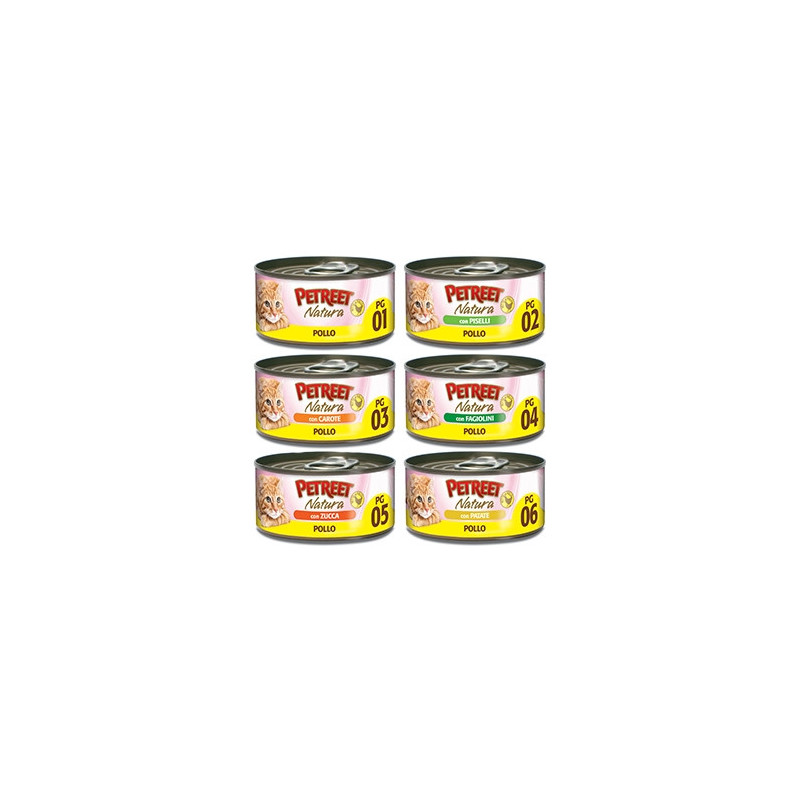 PETREET Natura Chicken in Jelly with Pumpkin 70 gr.