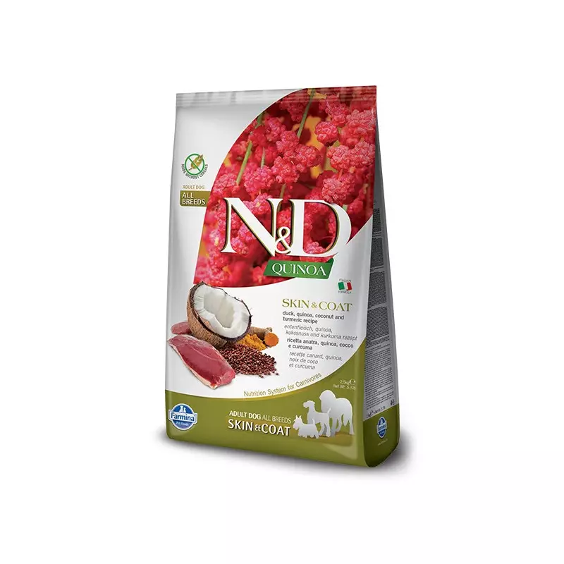 Farmina n & d Quinoa Hundehaut & Fellente 7 kg