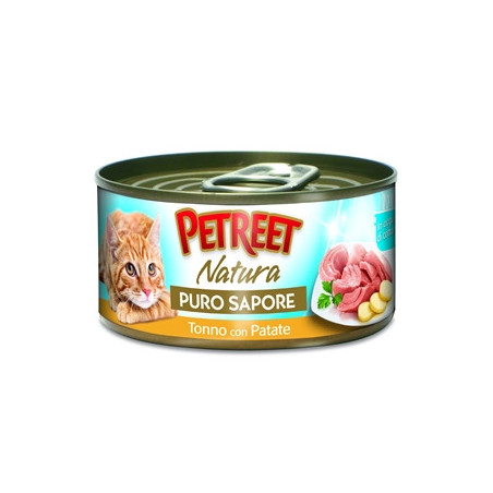 PETREET Natura Puro Sapore Tonno con Patate 70 gr. - 