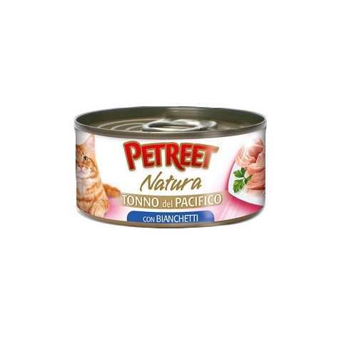 PETREET Natura Tonno del Pacifico con Pesce dell'Oceano 140 gr. - 
