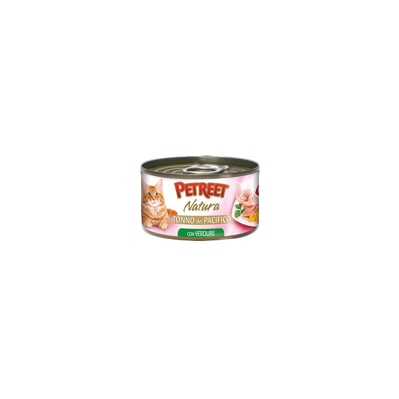 PETREET Natura Pacific Tuna with Vegetables 70 gr.