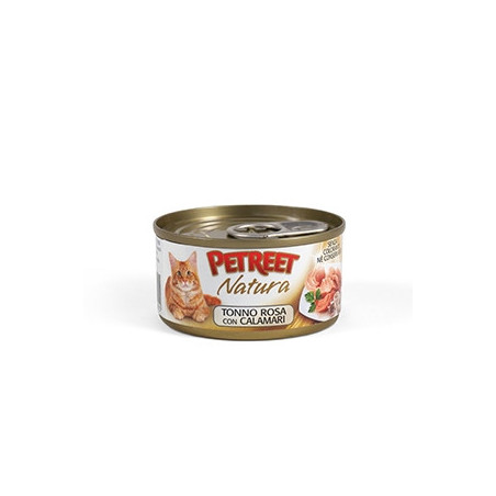 PETREET Natura Tonno Rosa con Calamari 70 gr. - 