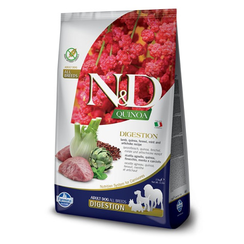 Farmina n & d quinoa dog digestion lamb 2,5 kg