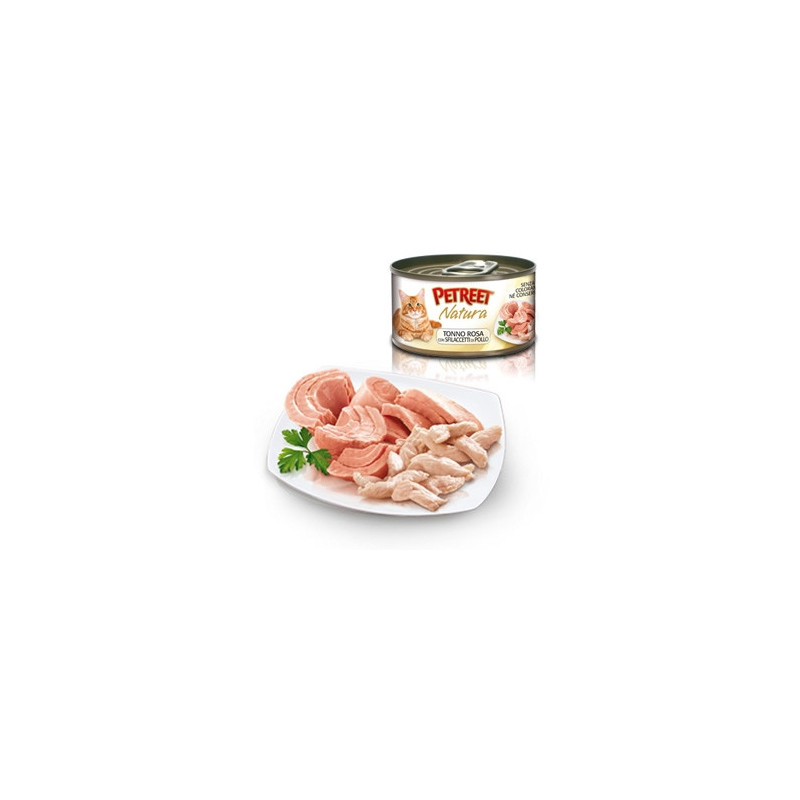 PETREET Natura Pink Tuna with Chicken Fillets 70 gr.
