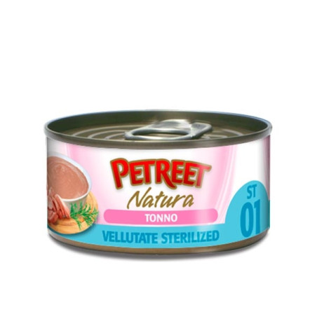 PETREET Natura Vellutate Sterilized Tonno 70 gr. - 