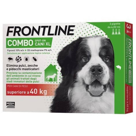 Frontline Combo extra große Hunde 3 Pipetten über 40kg-4,02ml