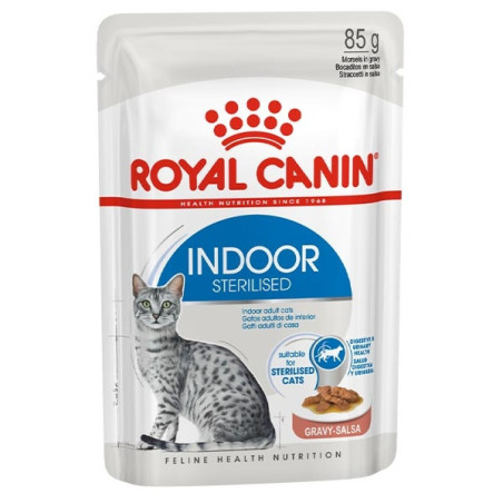 ROYAL CANIN Indoor Sterilized Straccetti in Salsa 85 gr. - 