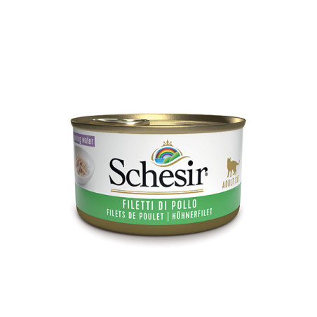 SCHESIR Filetti di Pollo al Naturale in Acqua di Cottura 85 gr. - 