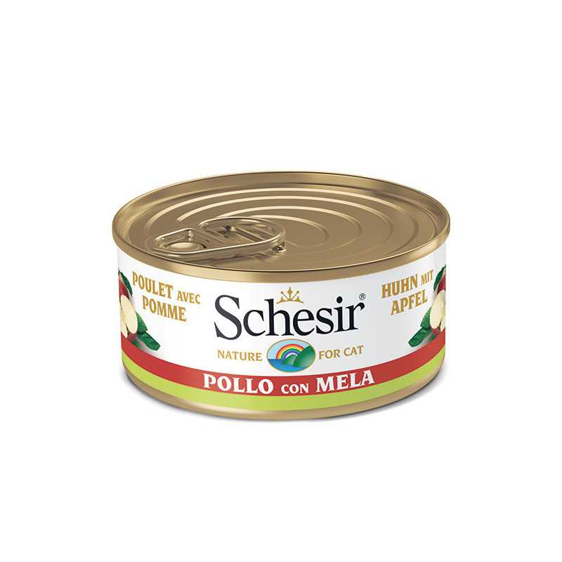 SCHESIR Filets de Poulet avec Pomme 75 g. SCHESIR Filets de Poulet avec Pomme 75 g.