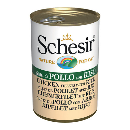 SCHESIR Filetti di Pollo con Riso in Gelatina 140 gr. - 