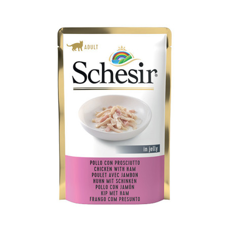 SCHESIR Filetti di Pollo e Prosciutto in Gelatina 85 gr. - 