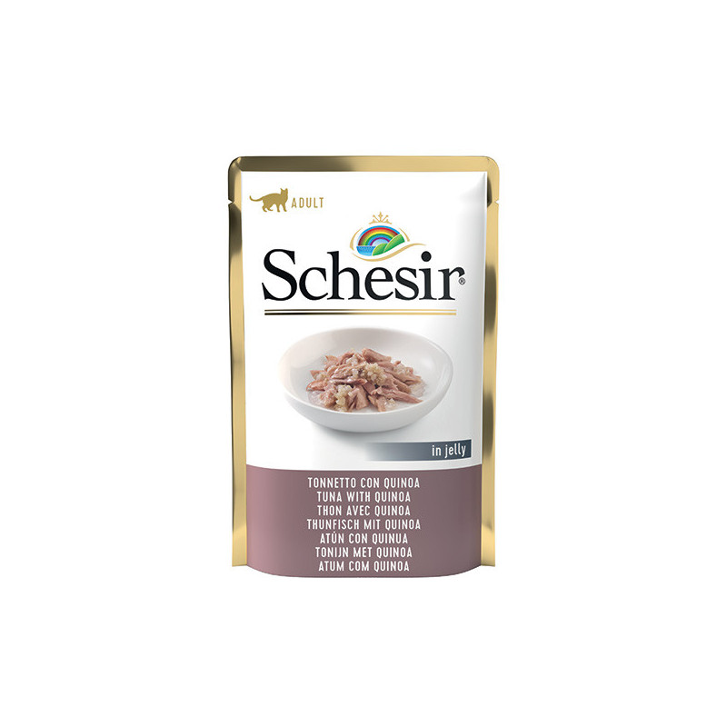 SCHESIR Fillets of Tuna and Quinoa in Jelly 85 gr.