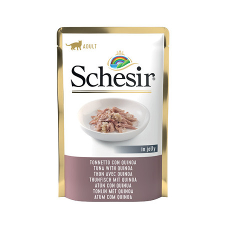 SCHESIR Filetti di Tonnetto e Quinoa in Gelatina 85 gr. - 