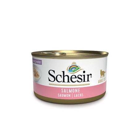 SCHESIR Salmone al Naturale in Acqua di Cottura 85 gr. - 