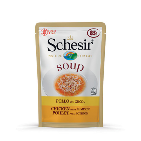 SCHESIR Suppe mit Huhn und Kürbis 85 gr.