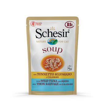 SCHESIR Suppe mit Wild Thunfisch und Tintenfisch 85 gr.
