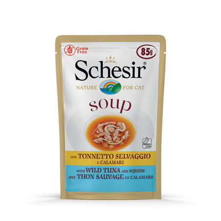 SCHESIR Soup con Tonnetto Selvaggio e Calamari 85 gr. - 