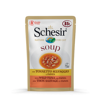 SCHESIR Soup con Tonnetto Selvaggio e Papaya 85 gr. - 