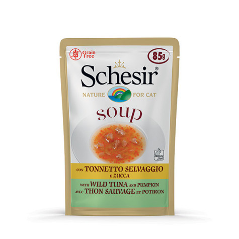 SCHESIR Soup con Tonnetto Selvaggio e Zucca 85 gr. - 