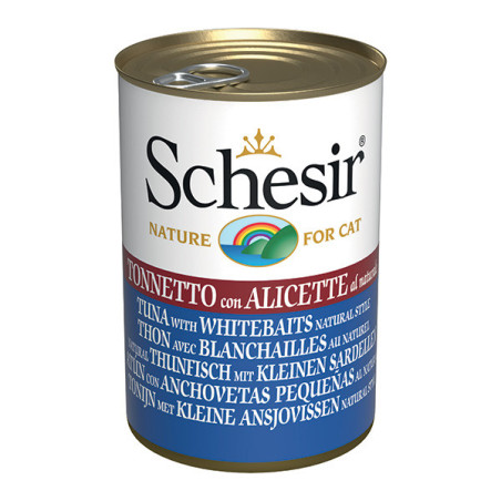 SCHESIR Tonnetto con Alicette al Naturale in Acqua di Cottura 140 gr. - 