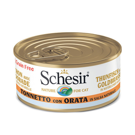 SCHESIR Tonnetto con Orata in Salsa Naturale 70 gr. - 