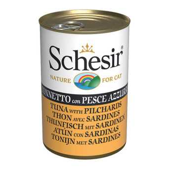 SCHESIR Tonnetto con Pesce Azzurro in Gelatina 140 gr. - 