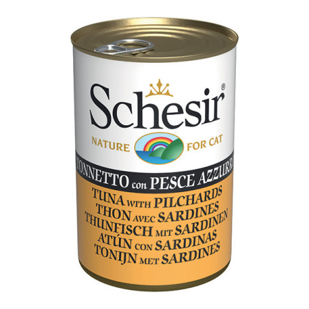 SCHESIR Tonnetto con Pesce Azzurro in Gelatina 140 gr. - 