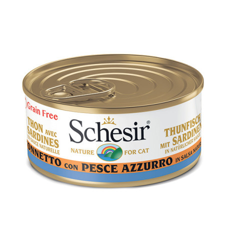 SCHESIR Tonnetto con Pesce Azzurro in Salsa Naturale 70 gr. - 