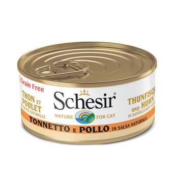 SCHESIR Tonnetto e Pollo in Salsa Naturale 70 gr. -