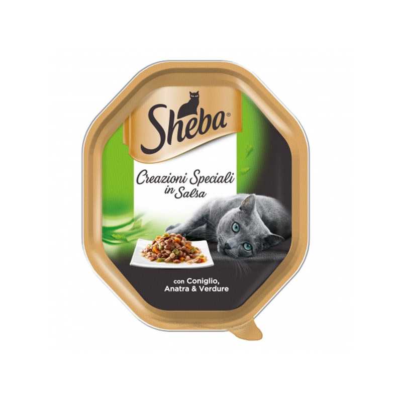 SHEBA Creazioni Speciali en sauce avec Canard et Légumes 85 g.