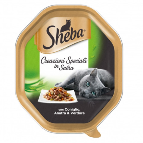 SHEBA Special Creations in Sauce mit Ente und Gemüse 85 gr.