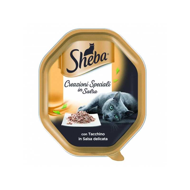 SHEBA Creazioni Speciali en sauce avec Dinde 85 g. SHEBA Creazioni Speciali en sauce avec Dinde 85 g.