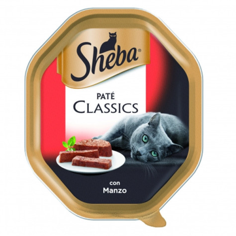 SHEBA Paté Classic mit Rindfleisch 85 gr.
