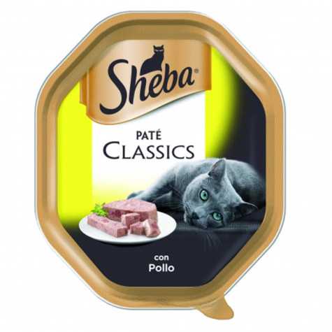 SHEBA Paté Classic avec Poulet 85 g.