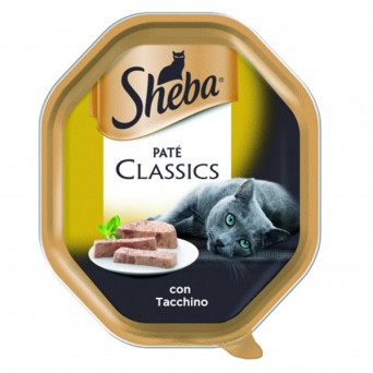 SHEBA Paté Classic mit Pute 85 gr.